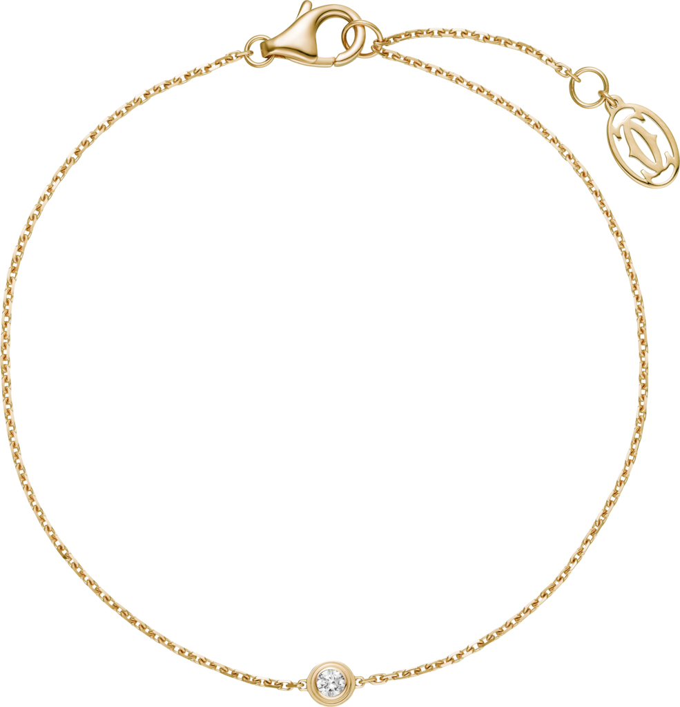 CRB6043300 - Cartier d'Amour bracelet, small model - Yellow gold 