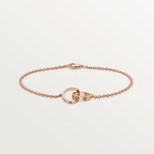 <span class='lovefont'>A </span> bracelet, on chain Rose gold