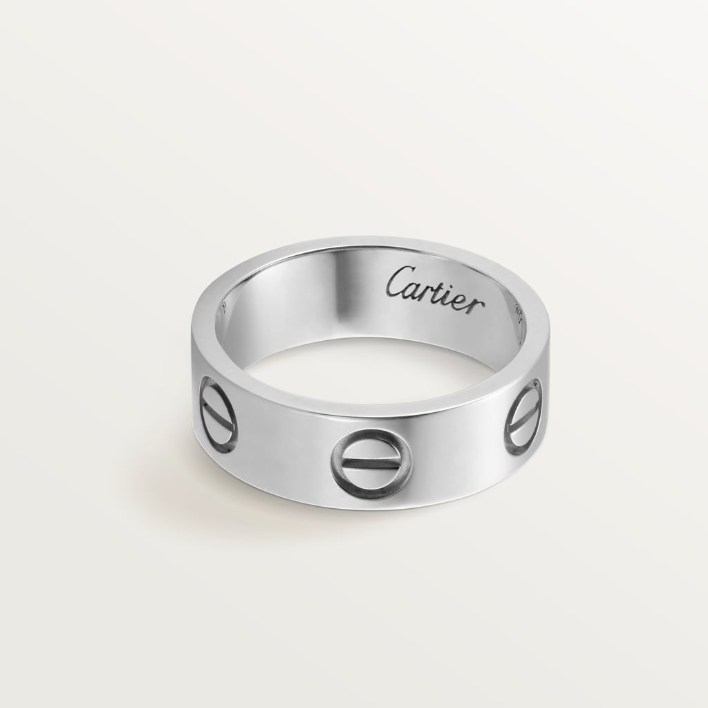 Love ring, classic model White gold