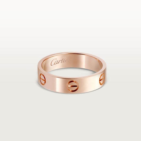 Love ring, classic model  Rose gold