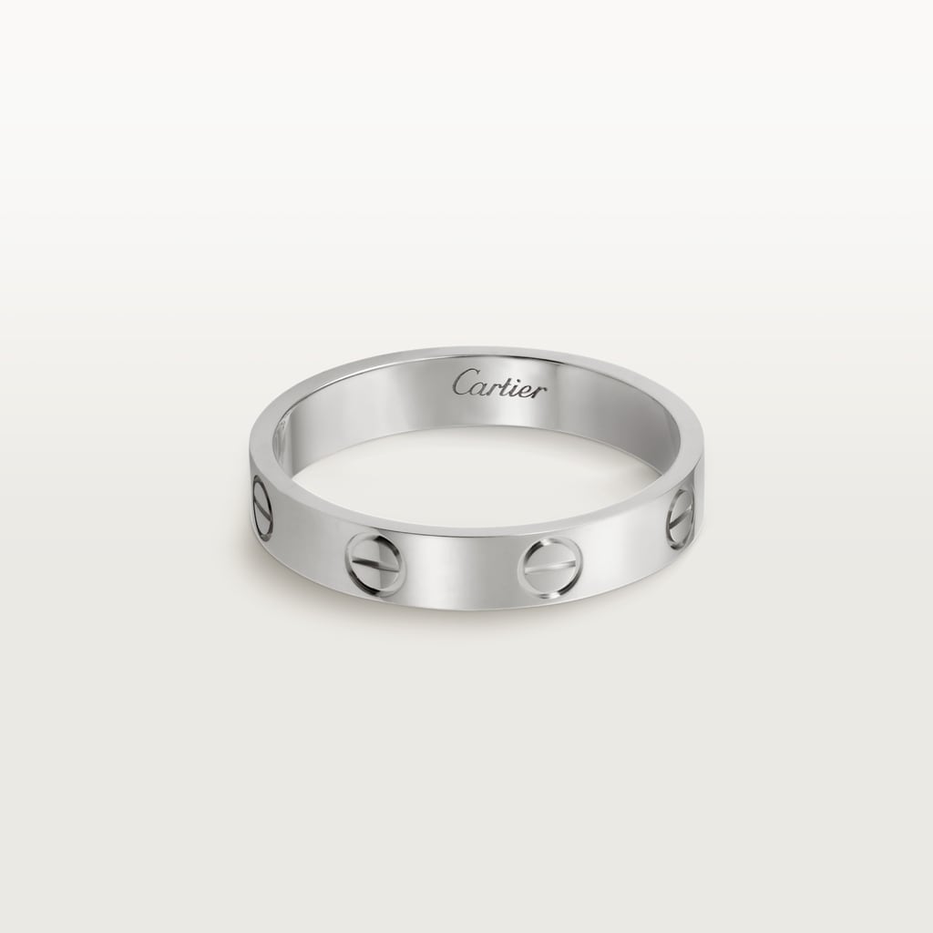 Love ring, small modelWhite gold