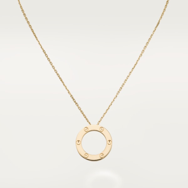 Love necklace Yellow gold