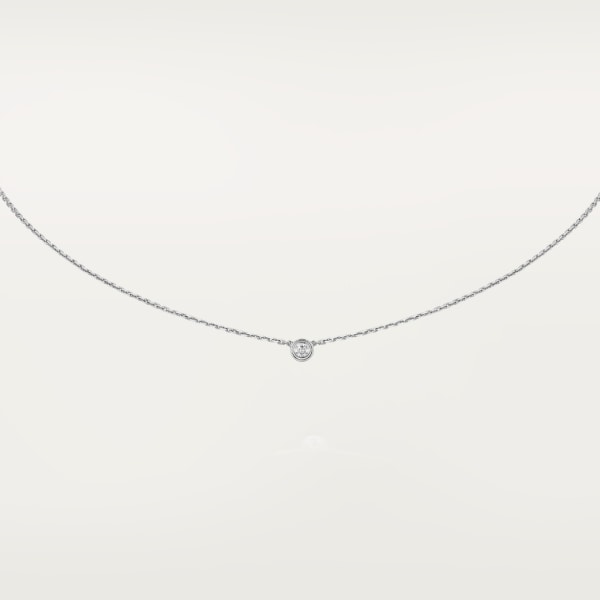 Collier Cartier d'Amour XS Or gris, diamant