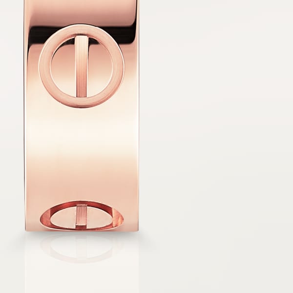 Love ring, classic model  Rose gold