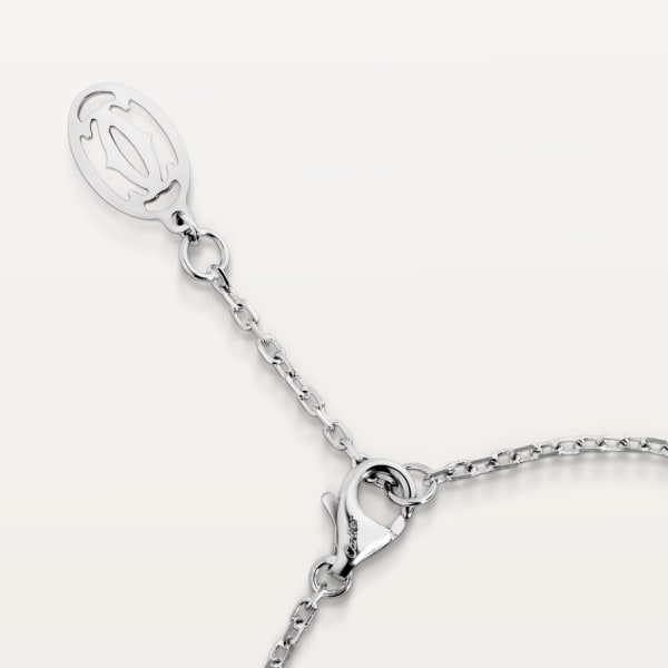 Bracelet Cartier d'Amour Or gris, diamants