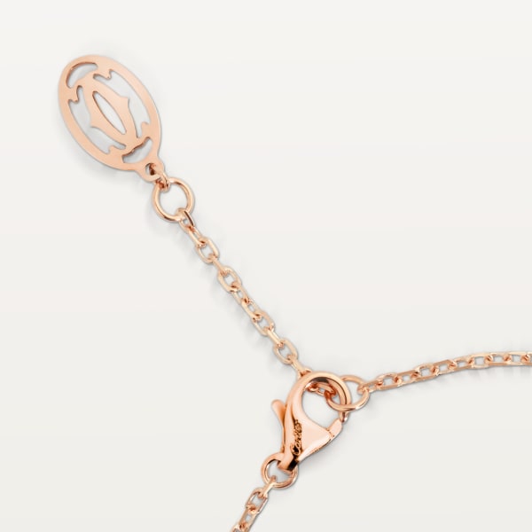 Cartier d'Amour Armband Roségold, rosafarbener Saphir