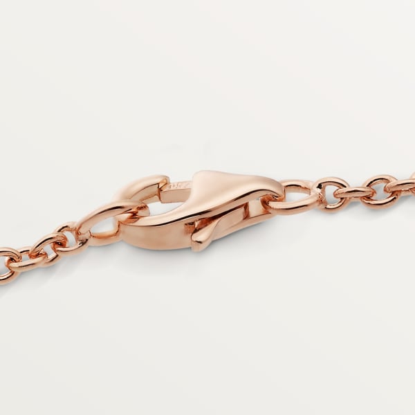 Love bracelet, on chain Rose gold