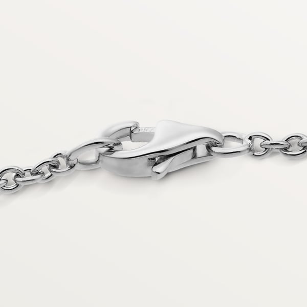 Love bracelet, on chain White gold