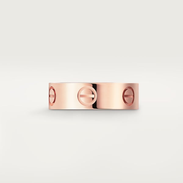 Anillo Love, tamaño clásico  Oro rosa