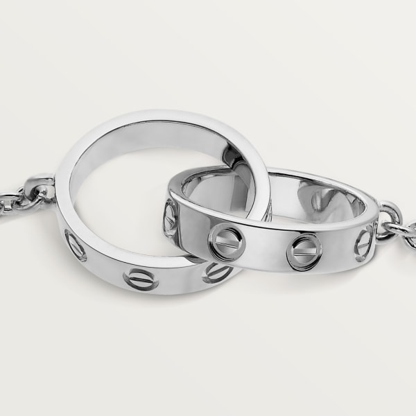 Bracelet Love Or gris
