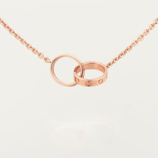 <span class='lovefont'>A </span> necklace Rose gold