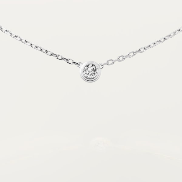 Collier Cartier d'Amour GM Or gris, diamant