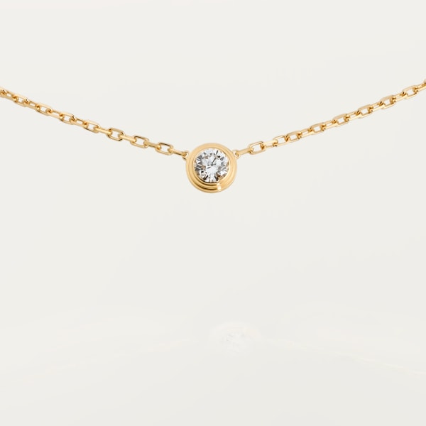 Collar Cartier d'Amour tamaño grande Oro amarillo, diamante