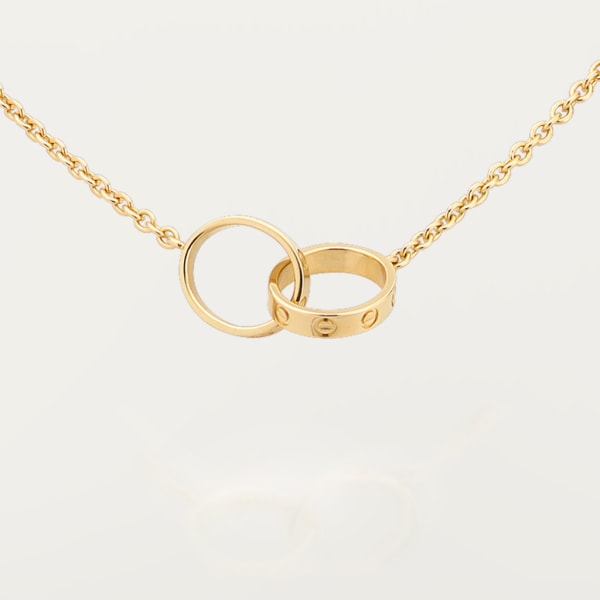 Love necklace Yellow gold