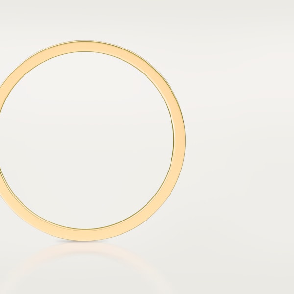 Love ring, small model Yellow gold