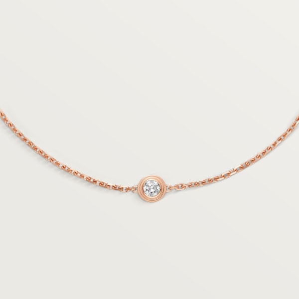 Bracelet Cartier d'Amour PM Or rose, diamant