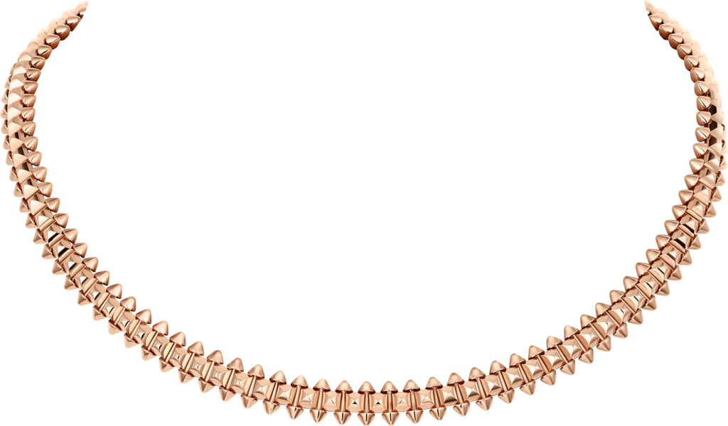 Collar Clash de Cartier, tamaño mediano flexibleOro rosa