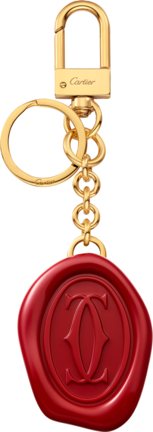 Diabolo de Cartier key ring with wax 