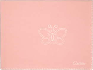 Cartier Baby butterfly blanket 