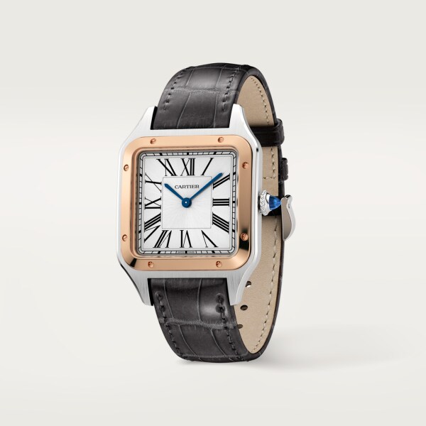 CRW2SA0011 - Santos-Dumont watch - Large model, quartz movement, rose ...