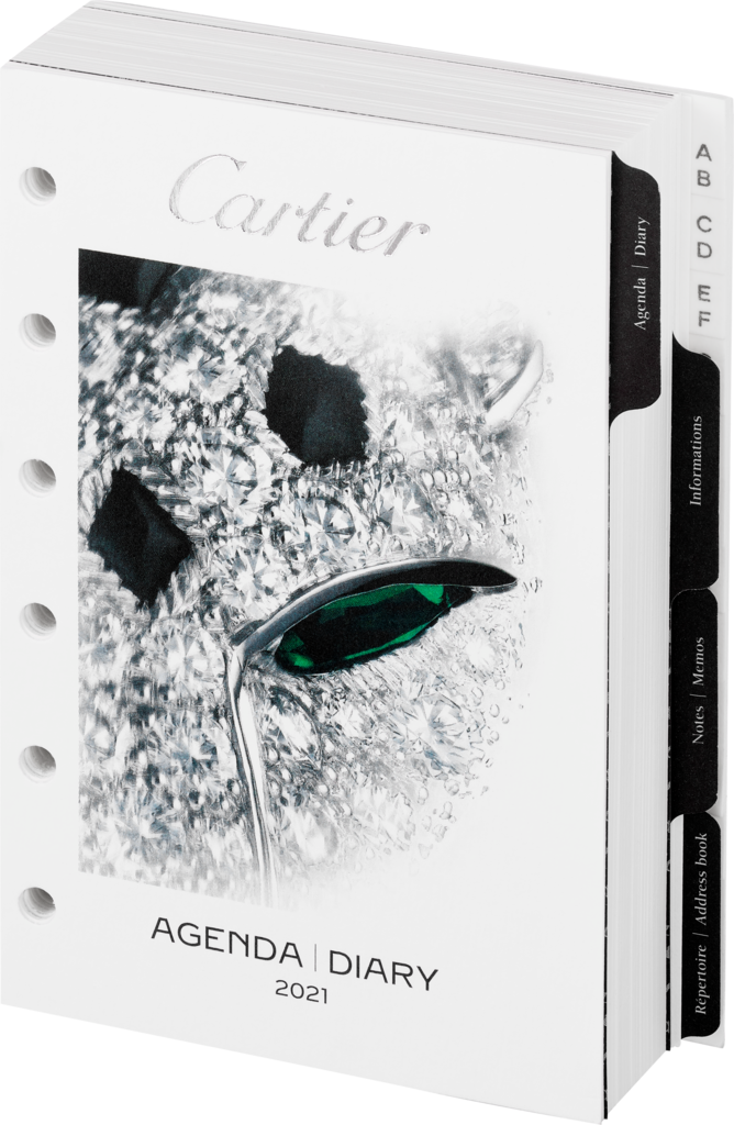 Cartier diary refillsPaper