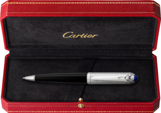 R de Cartier pen Black composite, stainless steel