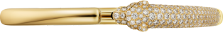 Pulsera Panthère de Cartier Oro amarillo, ónix, esmeraldas, diamantes