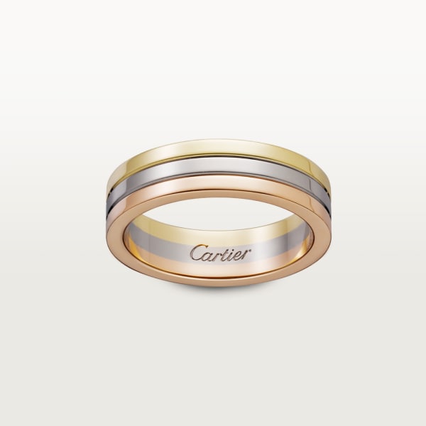 Cartier Trinity Rose, White & Gold 18k Rings – FabOn5th.com