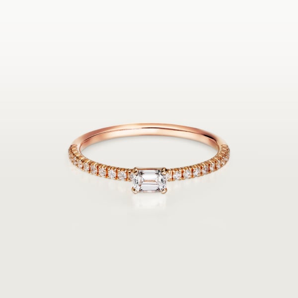 Anillo Étincelle de Cartier Oro rosa, diamantes