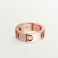 <span class='lovefont'>A </span> ring, classic model, 3 diamonds Rose gold, diamonds