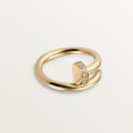 Juste un Clou Ring, klassisches Modell, mit Diamanten Gelbgold, Diamant