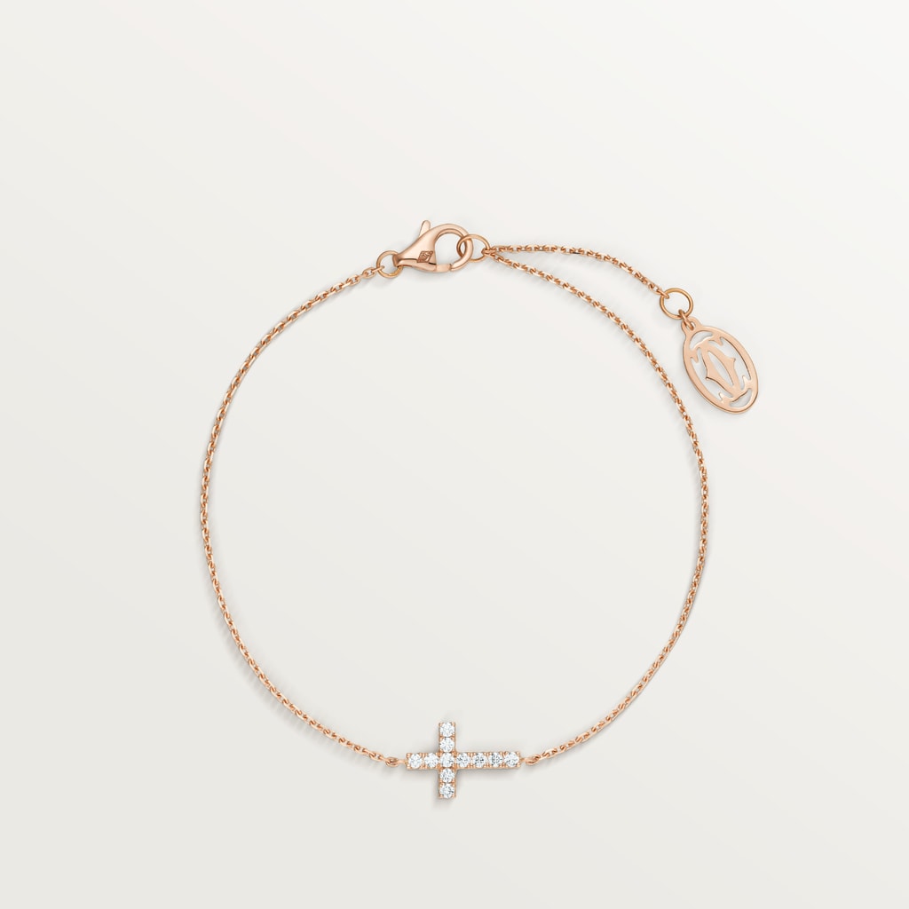 Symboles ArmbandRoségold, Diamanten