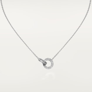 <span class='lovefont'>A </span> necklace, paved White gold, diamonds