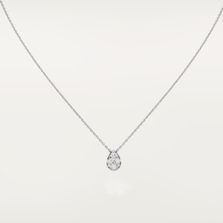 Cartier diamond solitaire pendant best sale