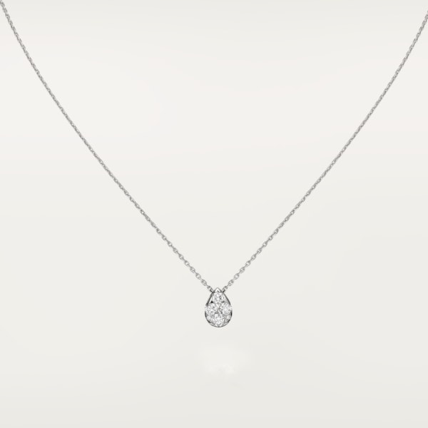 Collier Etincelle de Cartier Or gris, diamants