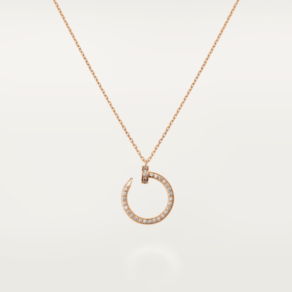 Colgante Juste un Clou, pavé  Oro rosa, diamantes