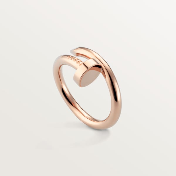 Juste un Clou ring, classic model Rose gold