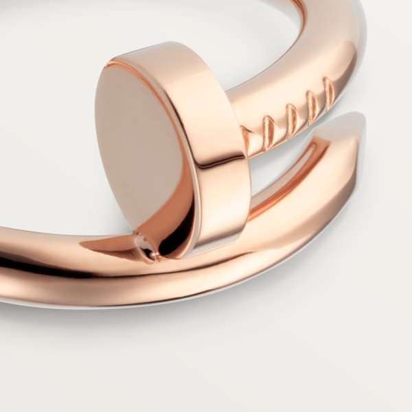 Juste un Clou ring, classic model Rose gold