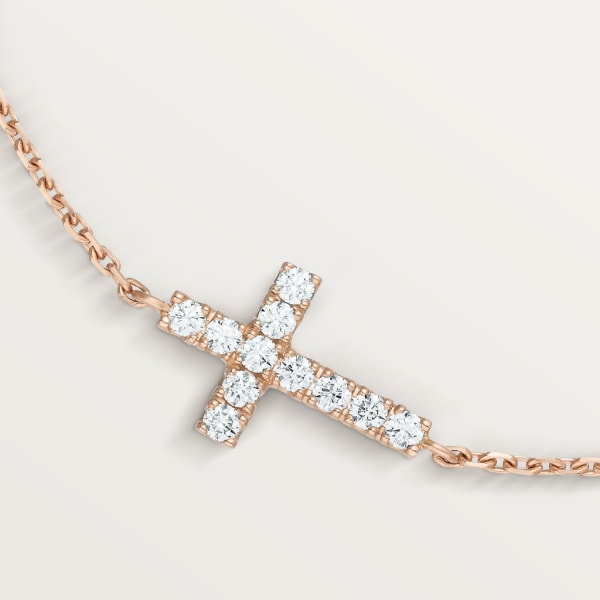 Symboles Armband Roségold, Diamanten