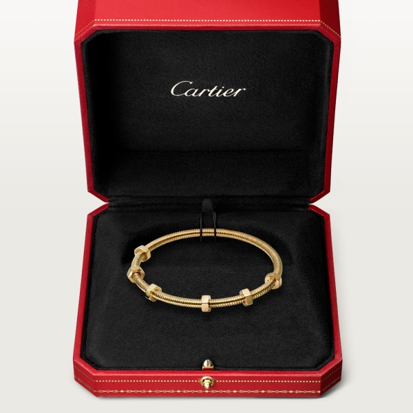 Ecrou de Cartier bracelet Yellow gold