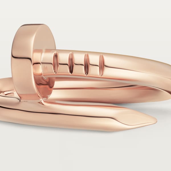 Juste un Clou ring, classic model Rose gold