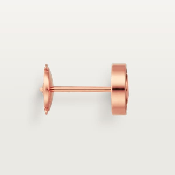 Love stud earrings Rose gold