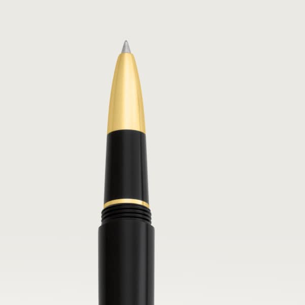 R de Cartier pen Composite, yellow gold finish