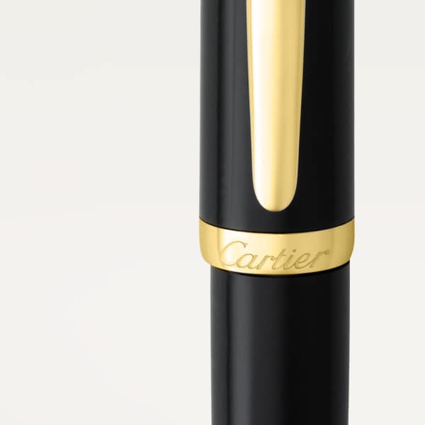 Bolígrafo R de Cartier Composite, acabado dorado amarillo