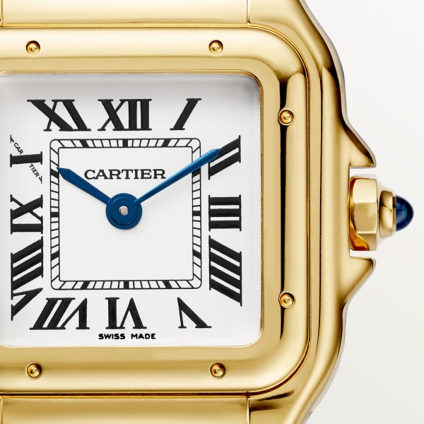 Panthère de Cartier watch Small model, quartz movement, yellow gold