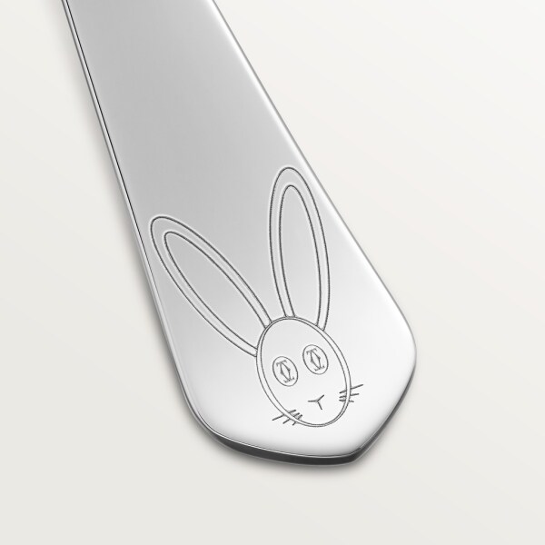 Cartier Baby rabbit spoon Silver