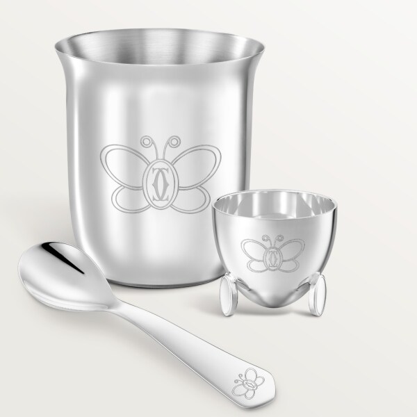 Cartier Baby butterfly tumbler Silver