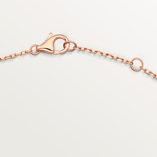 Juste un Clou necklace, diamonds Rose gold, diamonds