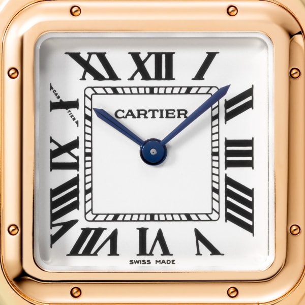 Reloj Panthère de Cartier Tamaño mediano, movimiento de cuarzo, oro rosa