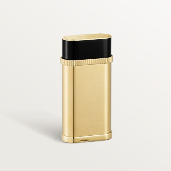 Pasha de Cartier lighter Lacquer, golden-finish metal